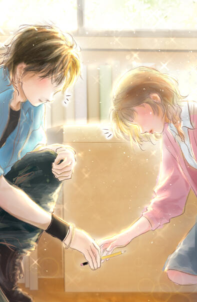 webtoon scene